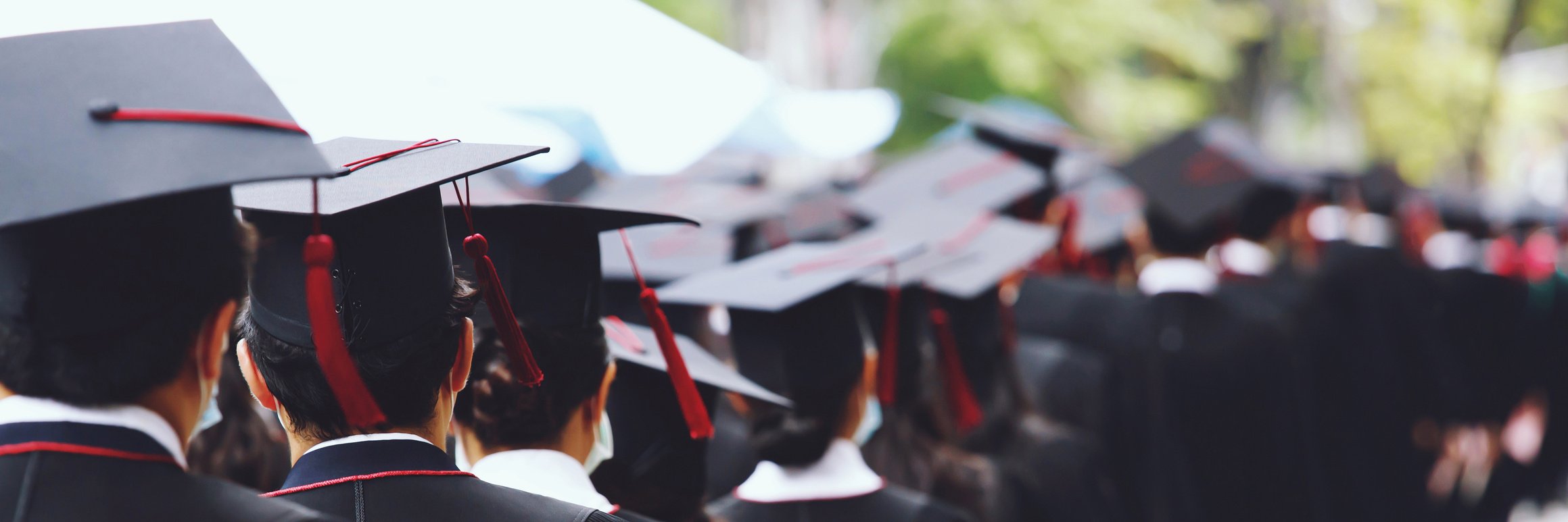 Crowd of Graduates  